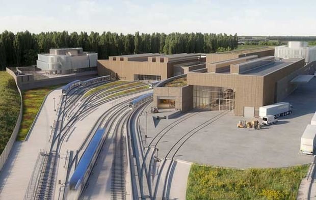 Visite du chantier le 24/01/2022