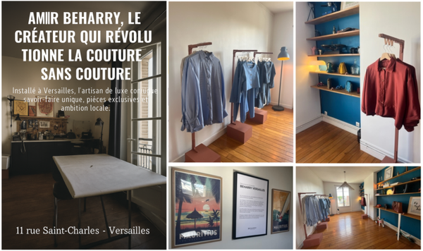 Amiir Beharry, le créateur qui révolutionne la couture sans couture à Versailles