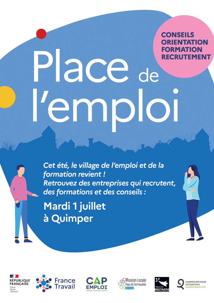 « Place de l'emploi»  à QUIMPER
