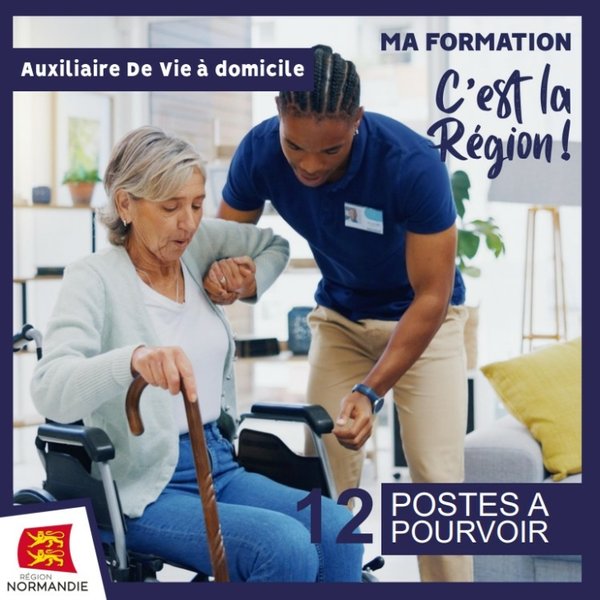 Barentin : Formez-vous et devenez Auxiliaire De Vie à domicile h/f