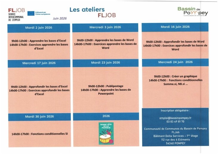 PLANNING ATELIERS JUIN 2026