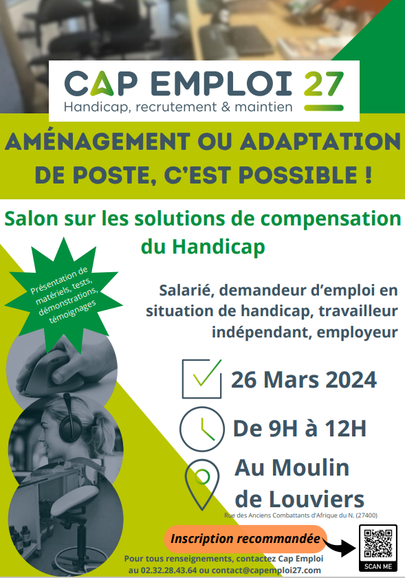 « Aménagement ou Adaptation de Poste, c’est possible ! »