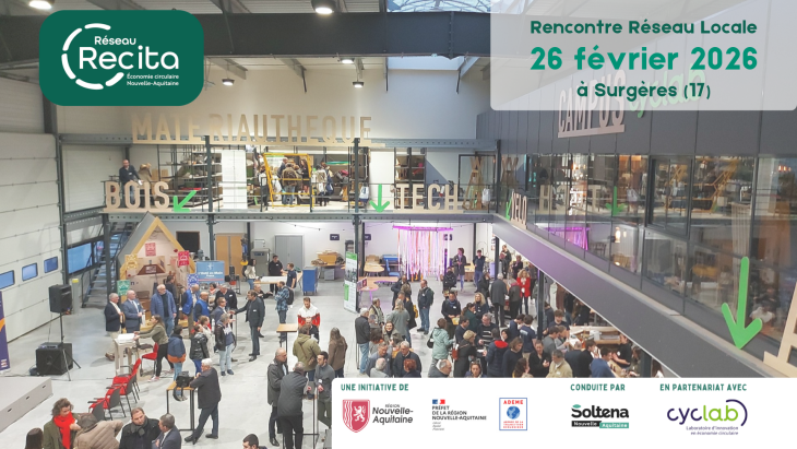 Rencontre départementale de l’économie circulaire à l’Atelier CyclaB