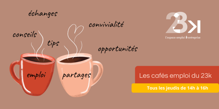 Participez aux cafés emploi