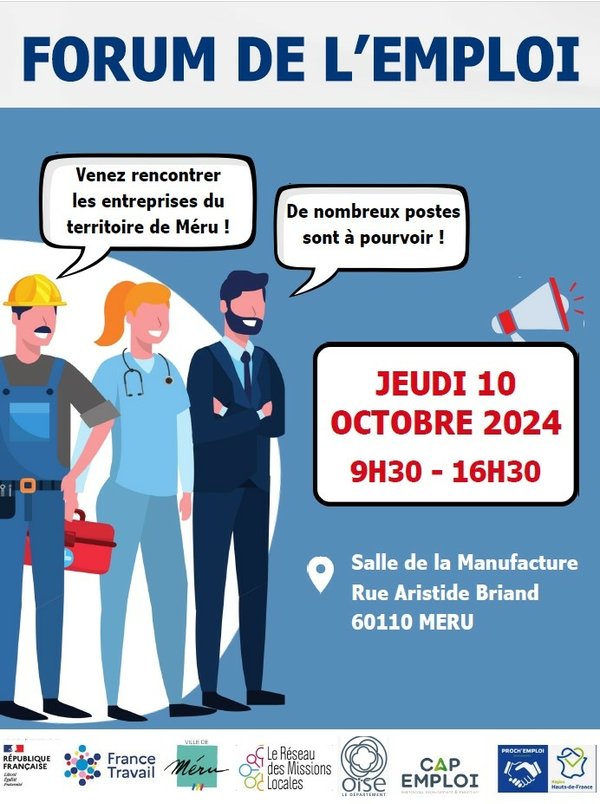 Forum de l'emploi à Méru