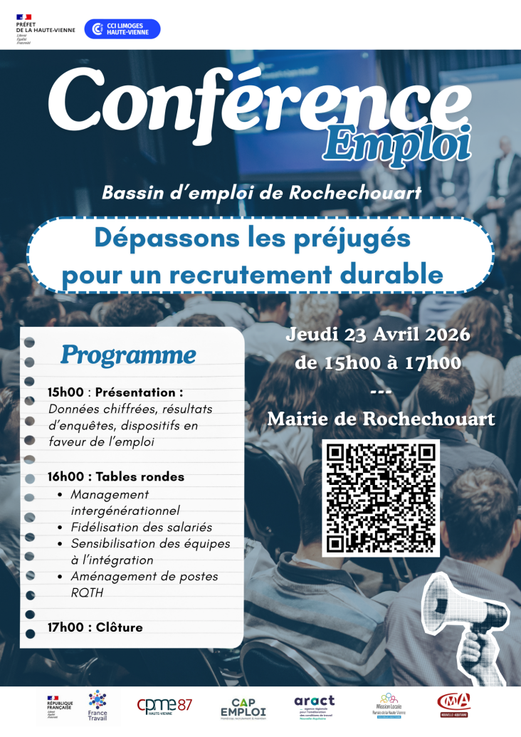 Dépassons les préjugés pour un recrutement durable le 23 avril 2026