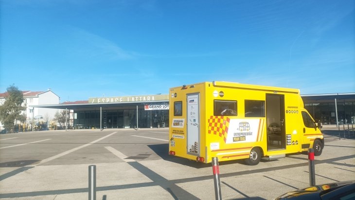 Le bus de l'entreprenariat pour tous