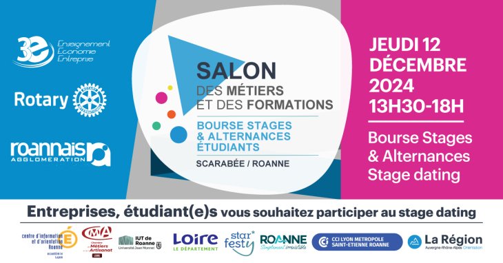 Flyer Bourse aux stage / stage dating