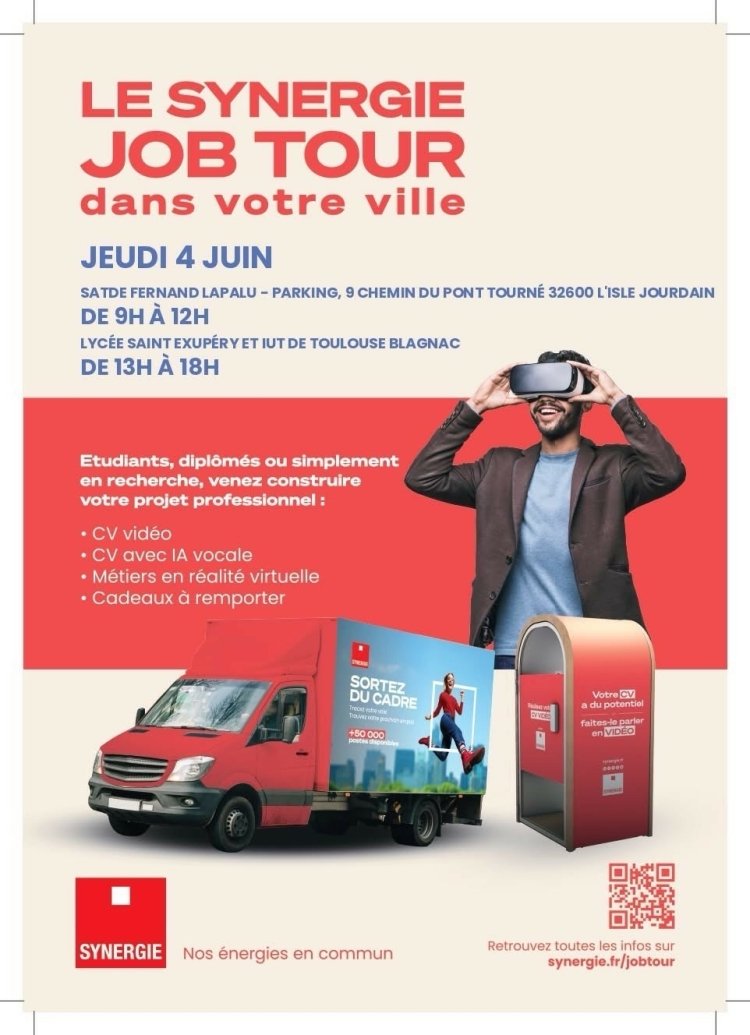 LE SYNERGIE JOB TOUR