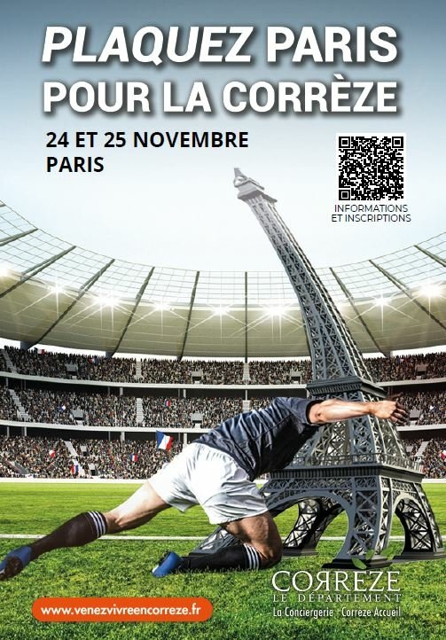 PLAQUEZ PARIS POUR LA CORREZE