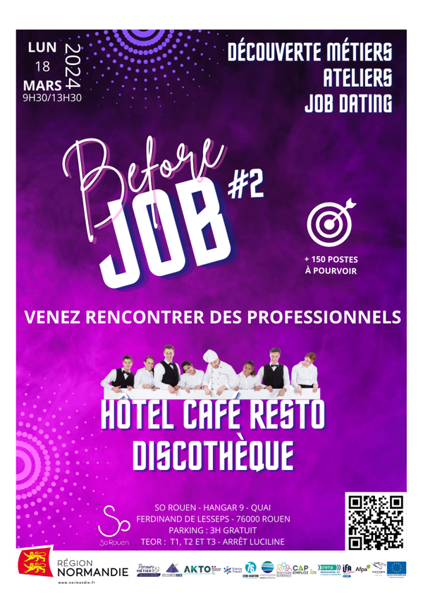 Rouen: BEFORE JOB #2 👨‍🍳🍹
