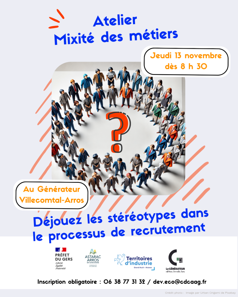  Atelier RH Mixité dans les Métiers 