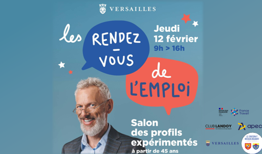 RDV de l'emploi des profils expérimentés 2026 à Versailles