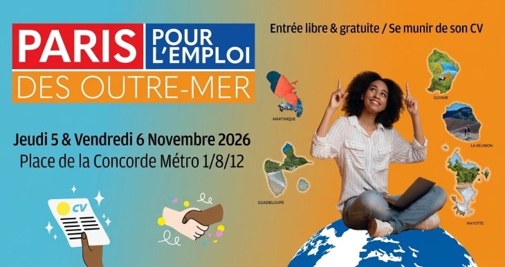 Et si votre avenir professionnel se construisait en Outre-mer ?