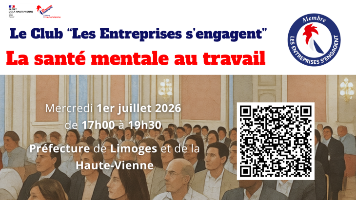 Evènement de rassemblement du club "Les entreprises s'engagent" le 1er juillet 