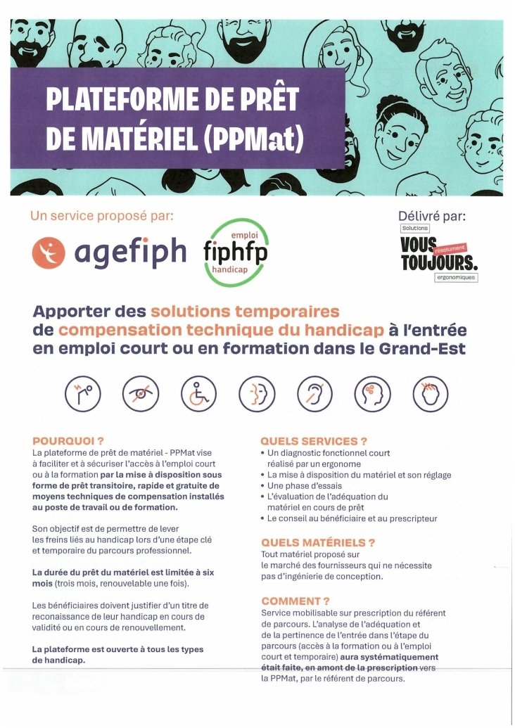 PLATEFORME DE PRET DE MATERIEL