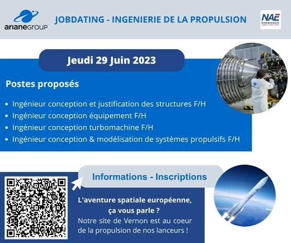 Job Dating Ingénieurie de la propulsion