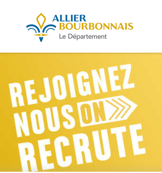 Le Département de l'Allier recrute