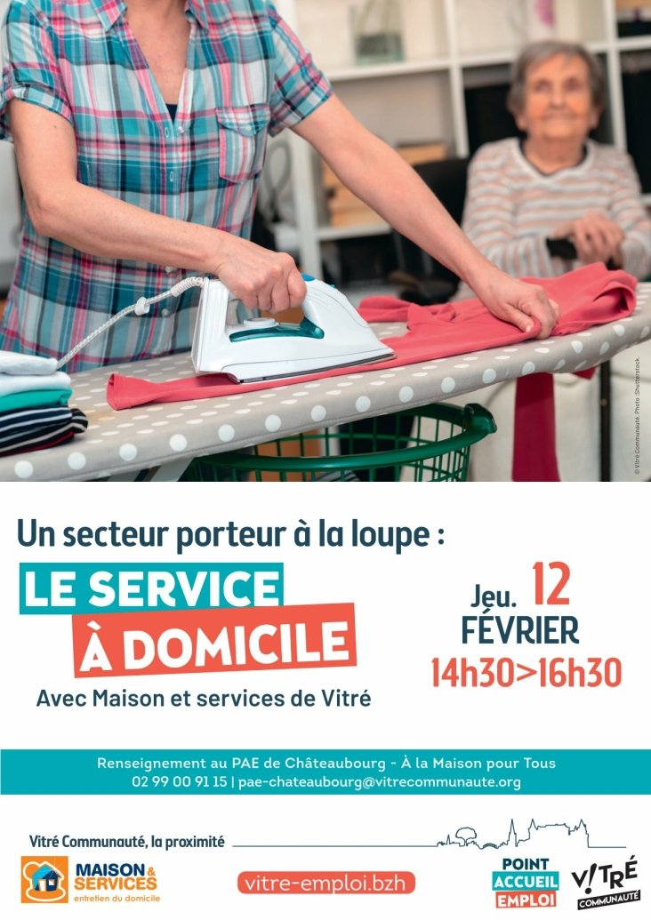Le service à Domicile avec Maison et Services 