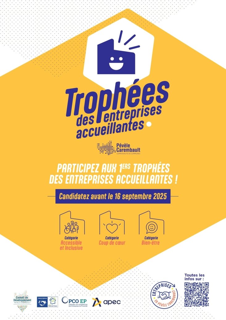affiche trophées des entreprises accueillantes