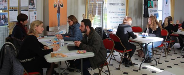 L'Interim a son salon