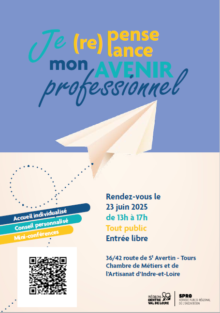 Salon sur l'évolution professionnelle à Tours