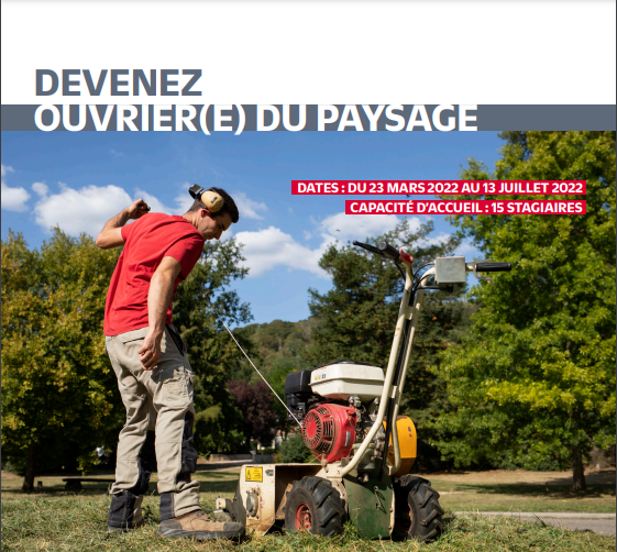 Formation pour le Titre d'Ouvrier du Paysage 