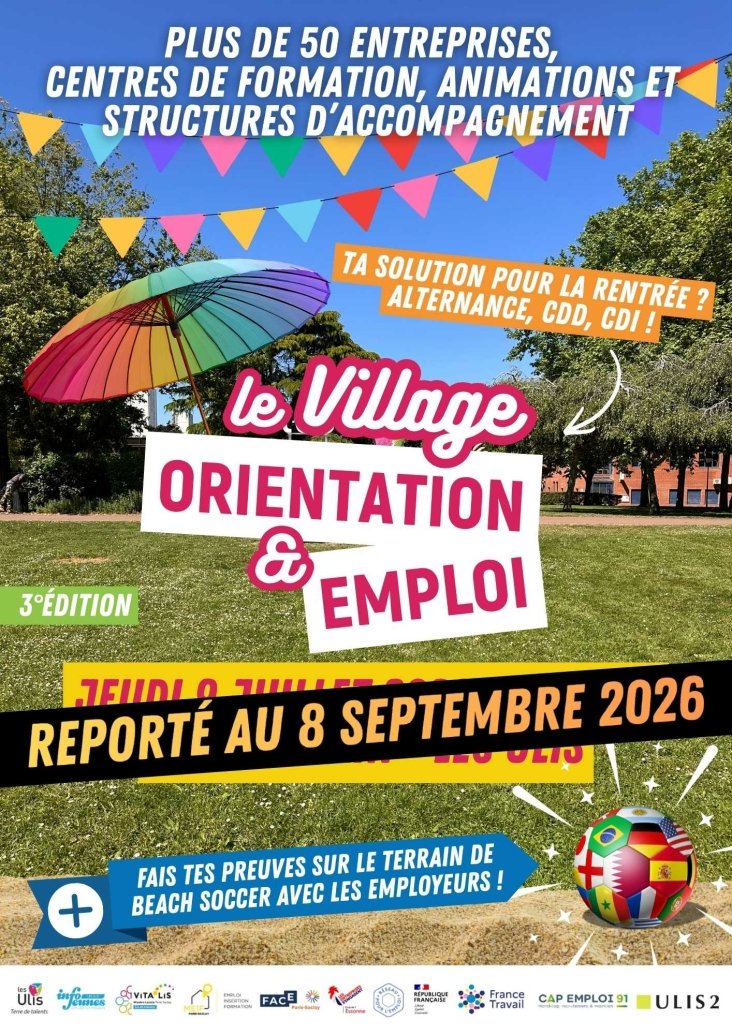 LE VILLAGE ORIENTATION ET EMPLOI (REPORT)