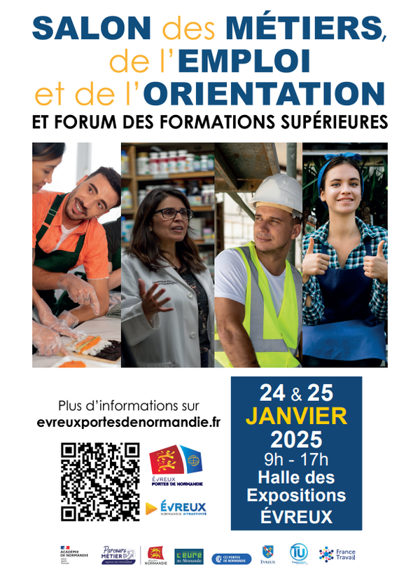 Le Salon des Métiers, de l'Emploi et de l'Orientation, et le forum des formations supérieu