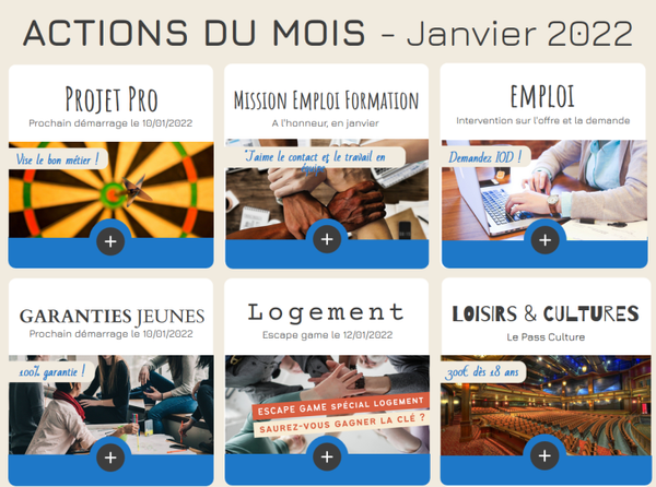 Retrouvez les actions mises en place par la Mission locale de Montluçon en janvier