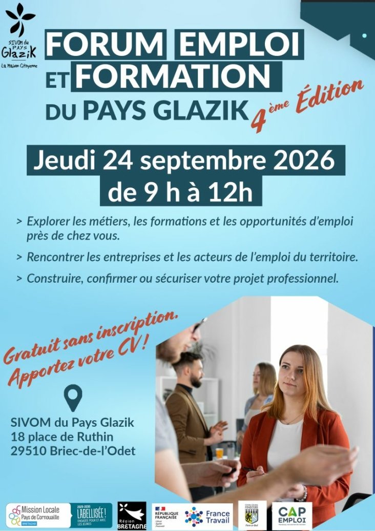  Forum Emploi & Formation du Pays Glazik 