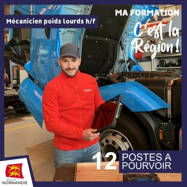 🚛 Devenez mécanicien·ne poids lourds grâce à une formation qualifiante !
