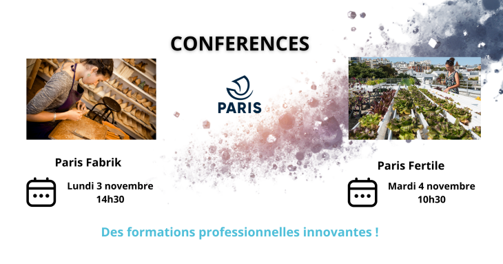 Des formations professionnelles innovantes : Paris Fabrik et Paris Fertile