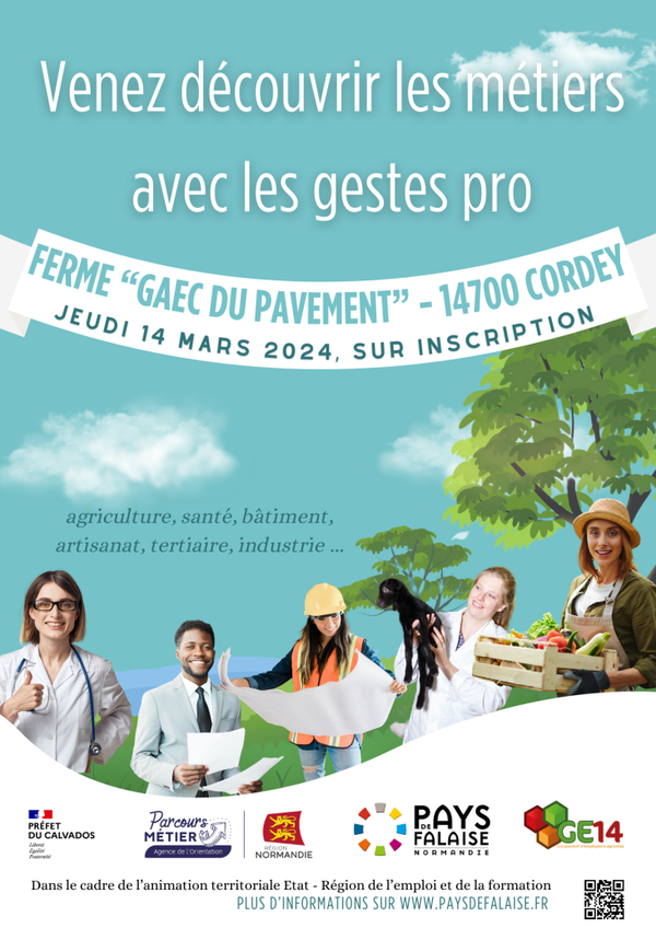Découvrir des métiers du Pays de Falaise