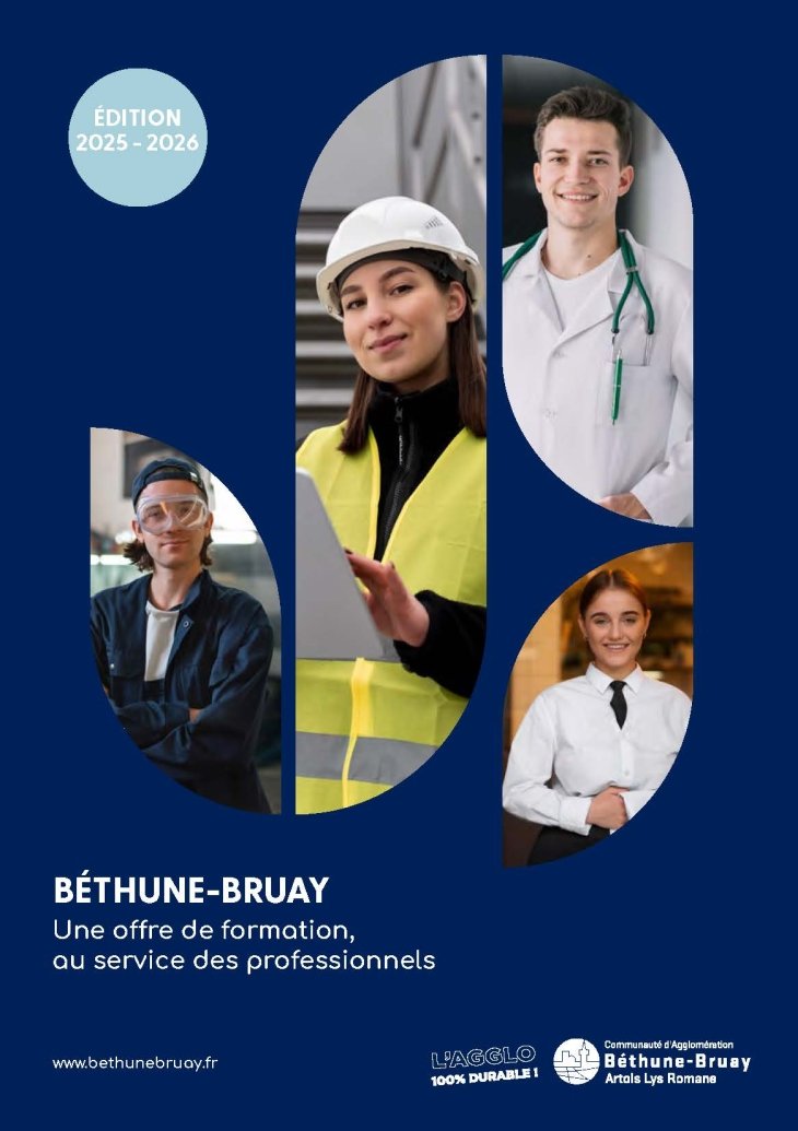 Guide des formations 2025-2026 de Béthune-Bruay !