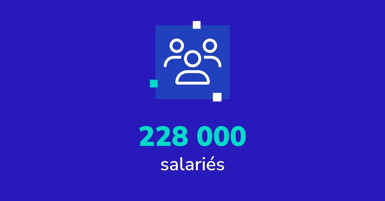 228000 salariés