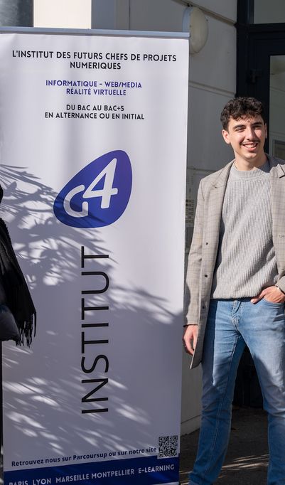 Faites l’expérience de l’alternance à l’Institut G4, au cœur de Marseille, et vivez le numérique !