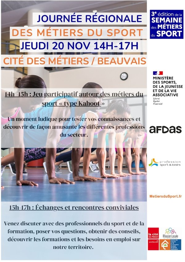 Journée Régionale des Métiers du Sport
