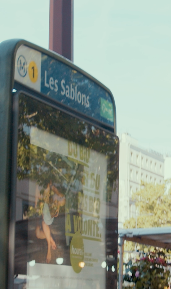 Sortie Métro