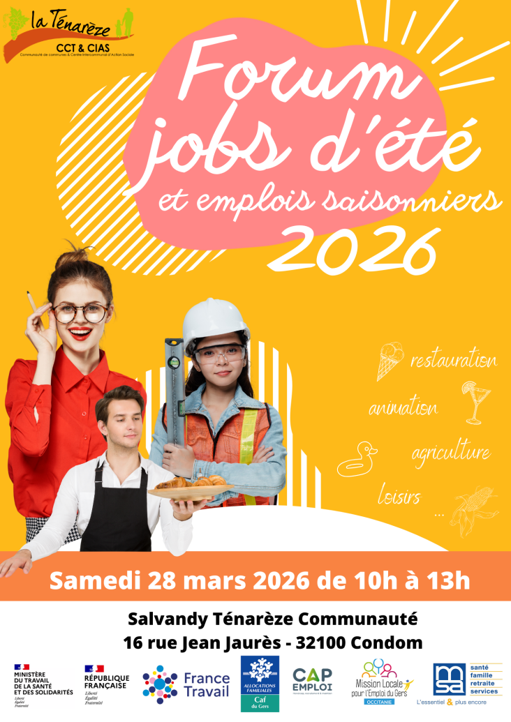 Forum Jobs d’été et emplois saisonniers 2026