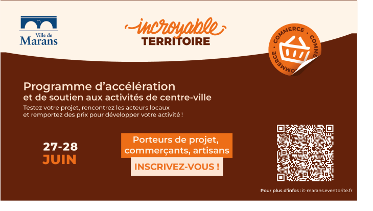 Incroyable Territoire : le concours qui aide les commerçants et entrepreneurs