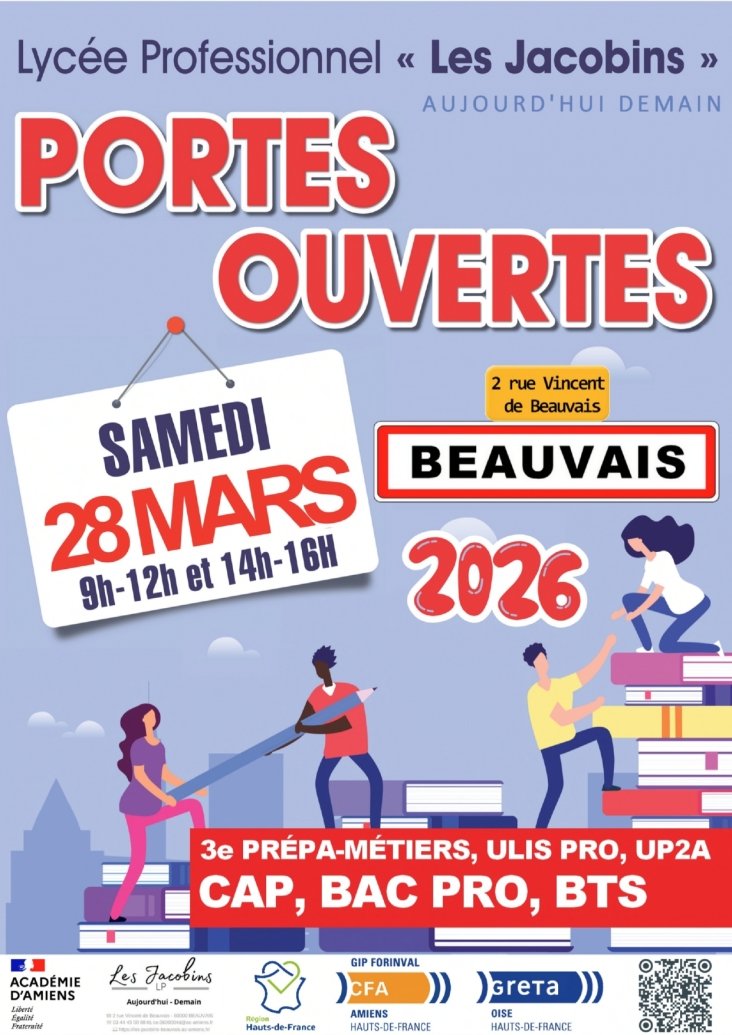  Journée Portes Ouvertes – Lycée professionnel LES JACOBINS 