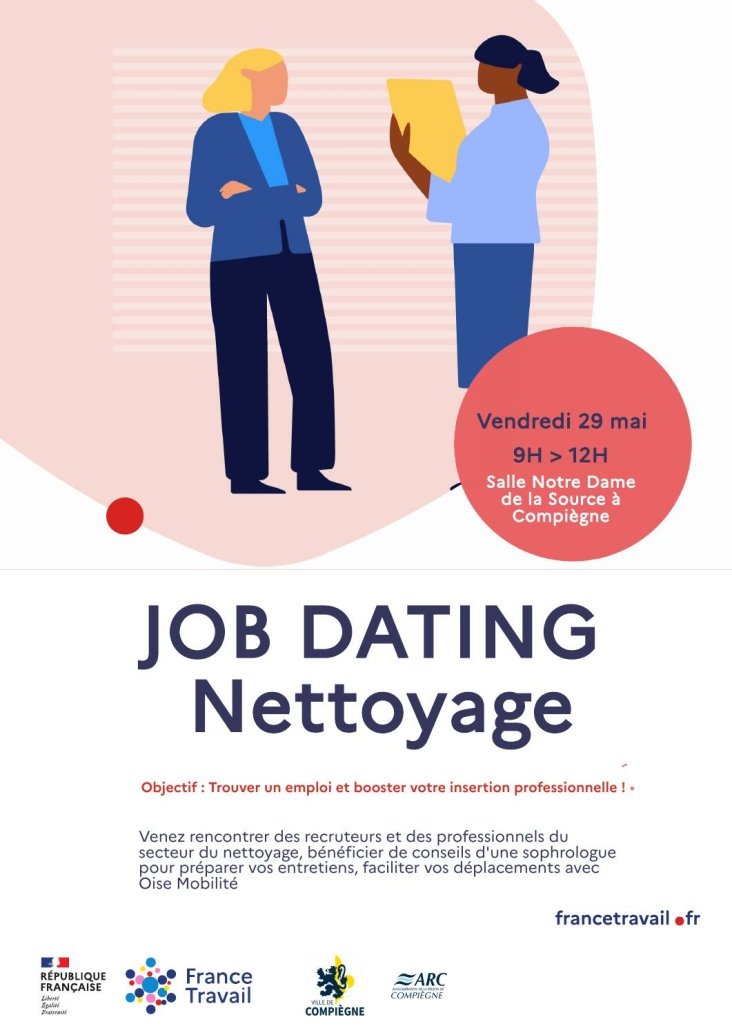 Job Dating Nettoyage