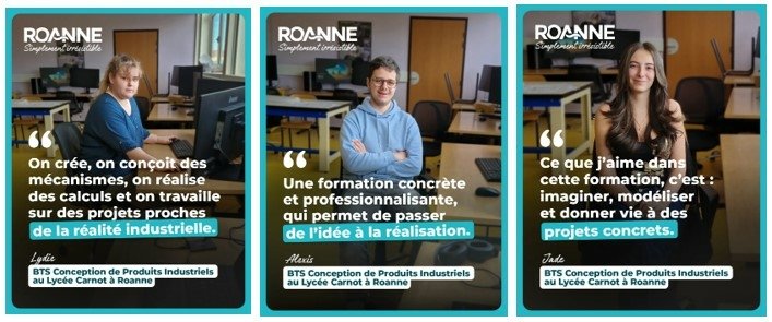 Des formations inspirantes à Carnot
