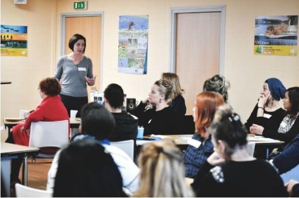 Action "Les femmes bâtissent leur avenir"