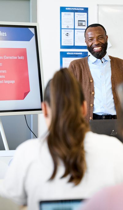 Toutes nos formations sont reconnues par des diplômes d’Etat ou titres certifiés