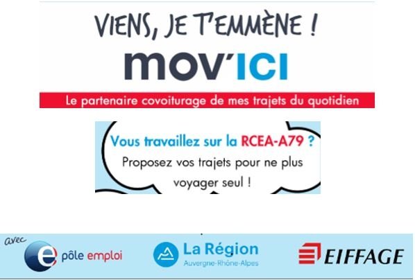Plateforme de covoiturage de la Région AURA