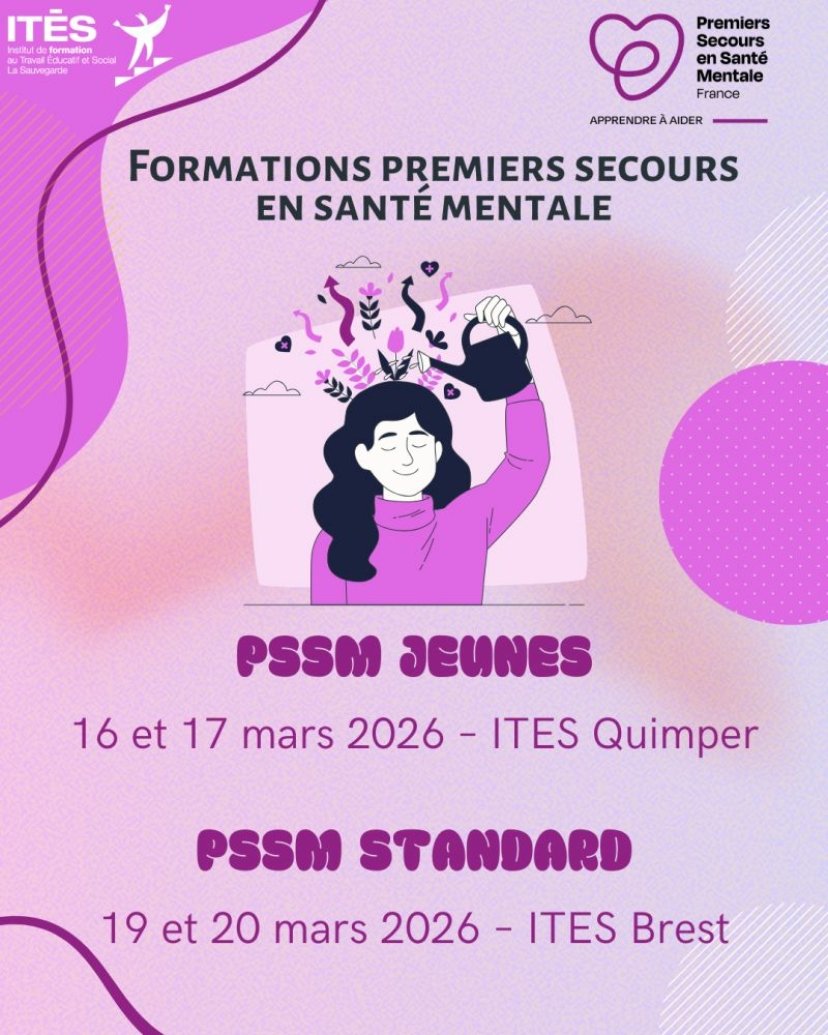 Formation PREMIERS SECOURS EN SANTE MENTALE FRANCE (PSSM FRANCE)