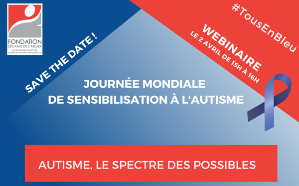 Webinaire - Journée mondiale de sensibilisation à l'autisme