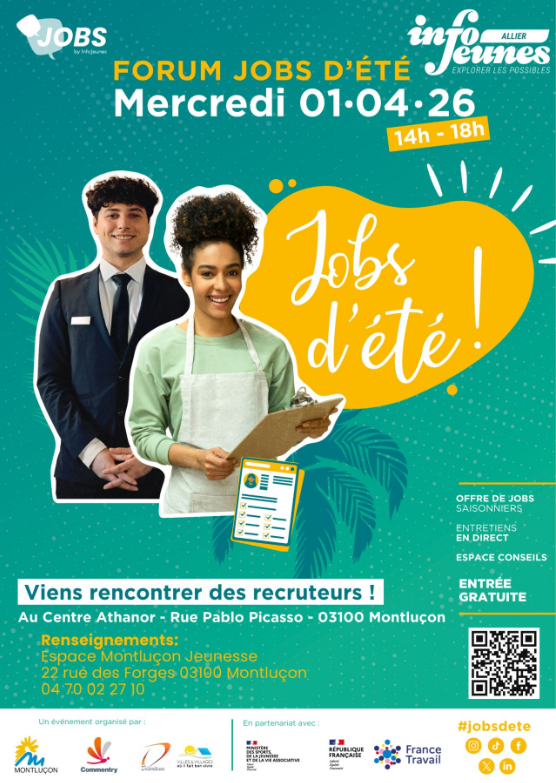 Vous cherchez un JOB pour cet été ? C'est le moment !